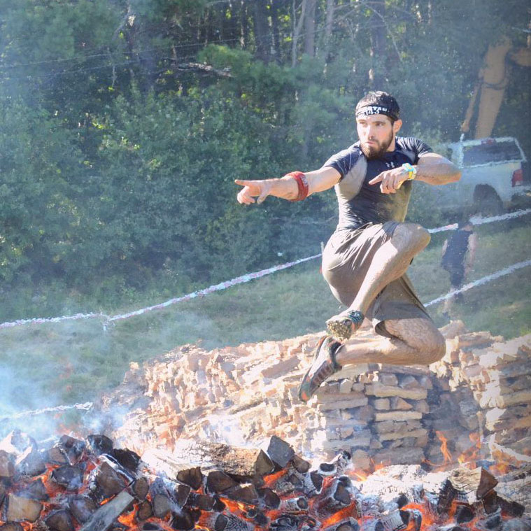 Paul Competing in the Tactical Strength Challenge